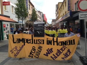 Demonstration Hanau